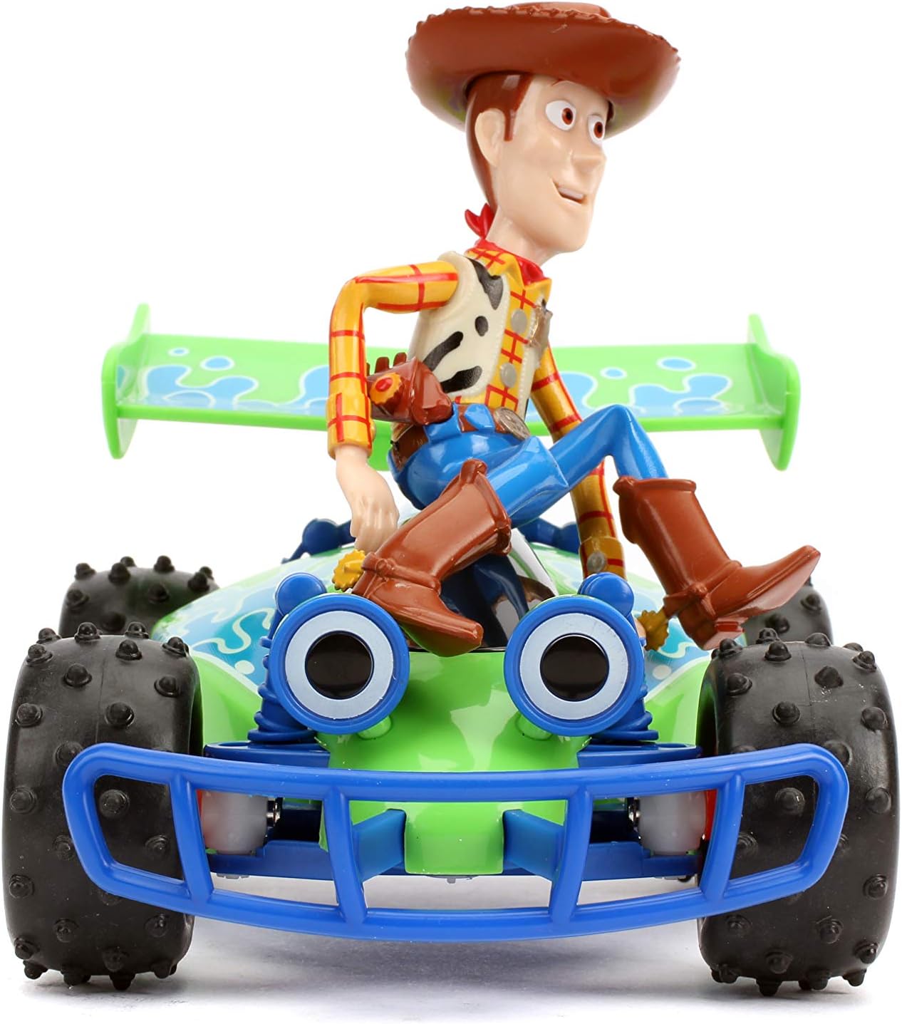 Jada Disney Pixar Toy Story 4 Turbo Buggy W/Woody Radio Control Vehicle, 2.4 Ghz, 1: 24